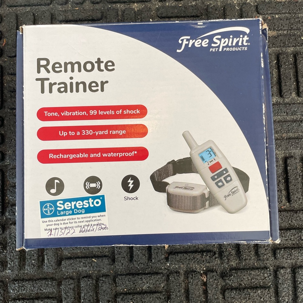 Remote dog trainer
